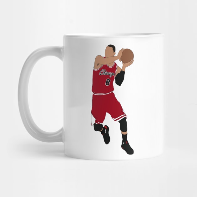 Zach Lavine Dunk by rattraptees